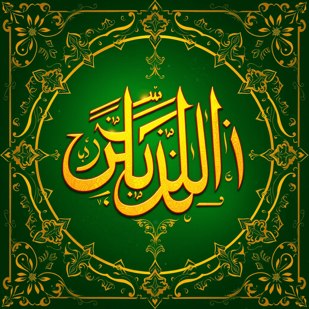 Arabic calligraphy art